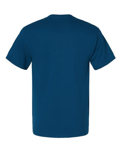 Champion T425 Unisex Classic T-Shirt - Late Night Blue - Back