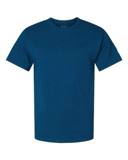 Champion T425 Unisex Classic T-Shirt - Late Night Blue - Front