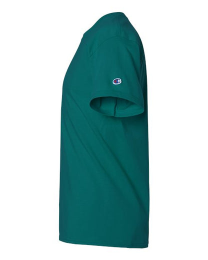 Champion T425 Unisex Classic T-Shirt - Emerald Green - DirectSide
