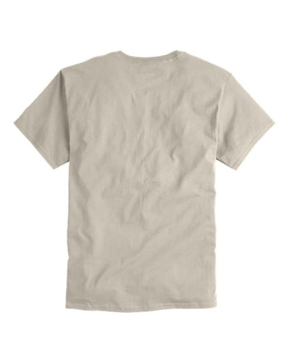 Champion T425 Unisex Classic T-Shirt - Sand - Back