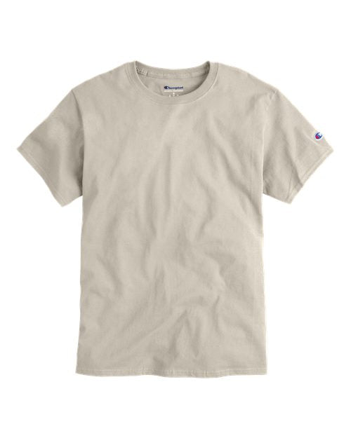 Champion T425 Unisex Classic T-Shirt - Sand - Front