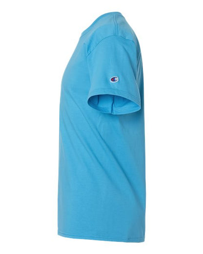 Champion T425 Unisex Classic T-Shirt - Blue Lagoon - DirectSide