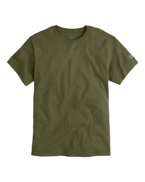 Champion T425 Unisex Classic T-Shirt - Fresh Olive - Front