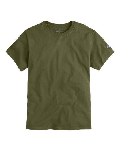 Champion T425 Unisex Classic T-Shirt - Fresh Olive - Front