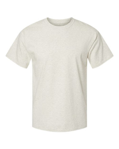 Champion T425 Unisex Classic T-Shirt - Oatmeal Heather - Front