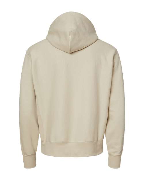 Champion S101 Unisex Reverse Weave® Hooded Sweatshirt - Sand - Back