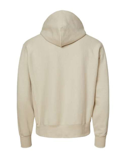 Champion S101 Unisex Reverse Weave® Hooded Sweatshirt - Sand - Back