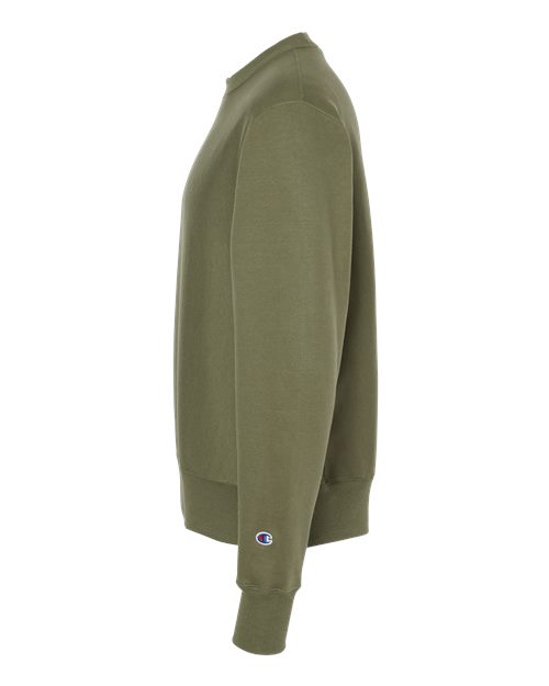 Champion S149 Unisex Reverse Weave® Crewneck Sweatshirt - Fresh Olive - DirectSide