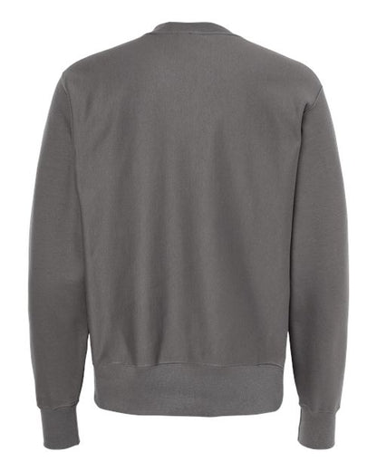 Champion S149 Unisex Reverse Weave® Crewneck Sweatshirt - Stone Grey - Back