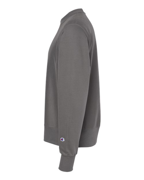 Champion S149 Unisex Reverse Weave® Crewneck Sweatshirt - Stone Grey - DirectSide