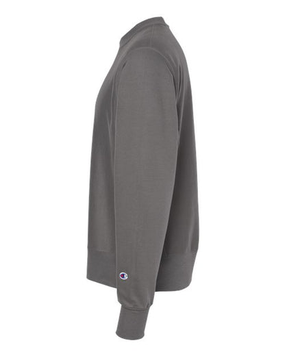 Champion S149 Unisex Reverse Weave® Crewneck Sweatshirt - Stone Grey - DirectSide