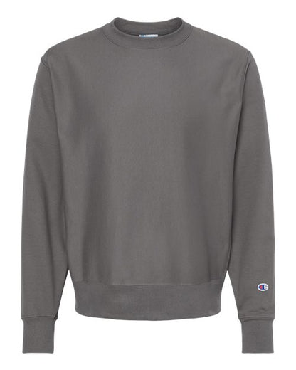 Champion S149 Unisex Reverse Weave® Crewneck Sweatshirt - Stone Grey - Front