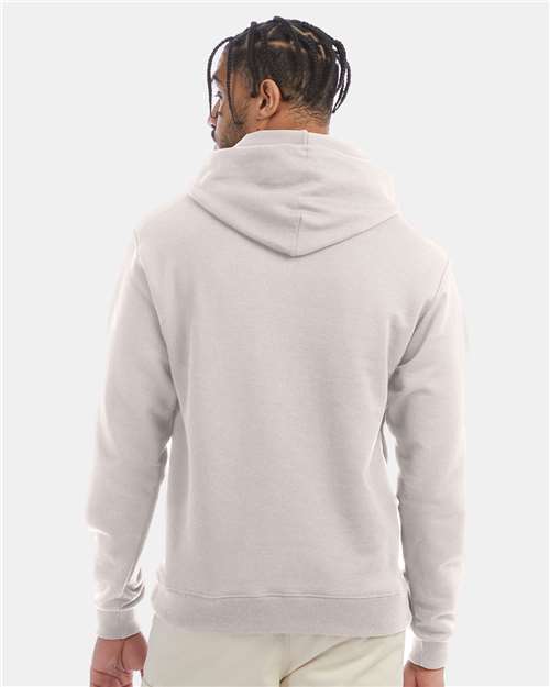 Champion S700 Unisex Powerblend® Hooded Sweatshirt - Body Blush - OnModelBack