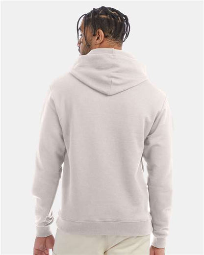 Champion S700 Unisex Powerblend® Hooded Sweatshirt - Body Blush - OnModelBack