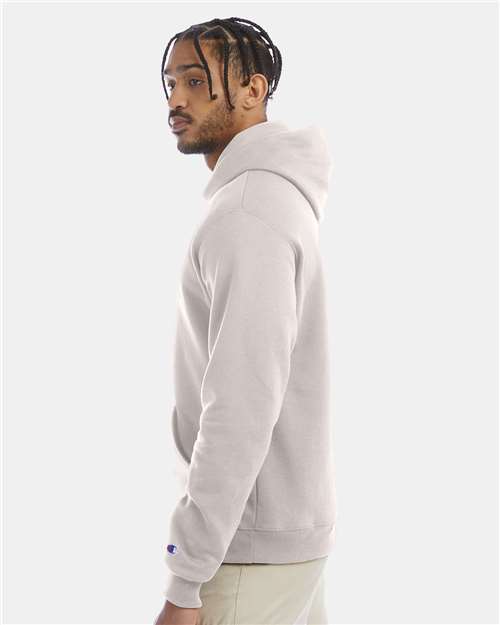 Champion S700 Unisex Powerblend® Hooded Sweatshirt - Body Blush - OnModelSide