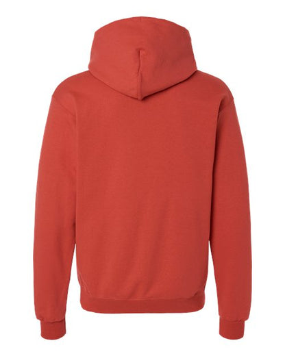 Champion S700 Unisex Powerblend® Hooded Sweatshirt - Red River Clay - Back