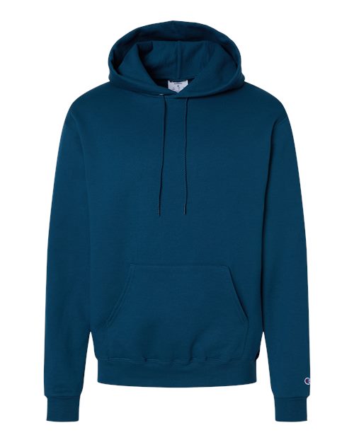 Champion S700 Unisex Powerblend® Hooded Sweatshirt - Late Night Blue - Front