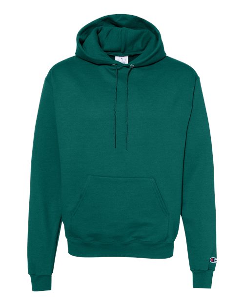 Champion S700 Unisex Powerblend® Hooded Sweatshirt - Emerald Green - Front