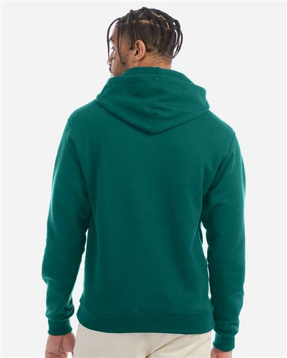 Champion S700 Unisex Powerblend® Hooded Sweatshirt - Emerald Green - OnModelBack