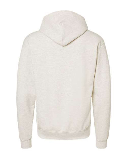 Champion S700 Unisex Powerblend® Hooded Sweatshirt - Oatmeal Heather - Back
