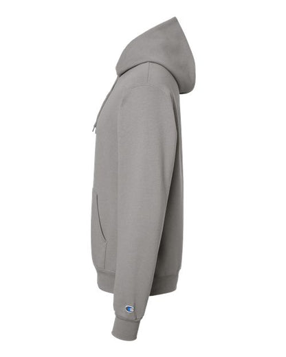 Champion S700 Unisex Powerblend® Hooded Sweatshirt - Stone Grey - DirectSide