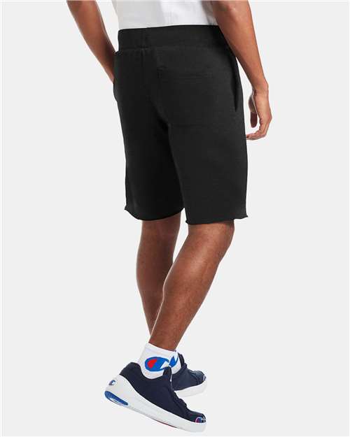 Champion RW26 Unisex Reverse Weave® Shorts - Black - OnModelBack