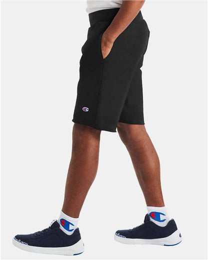 Champion RW26 Unisex Reverse Weave® Shorts - Black - OnModelSide