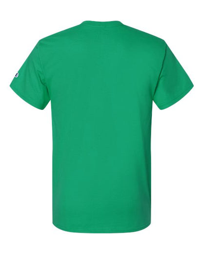 Champion T425 Unisex Classic T-Shirt - Kelly Green - Back