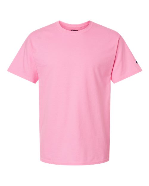 Champion T425 Unisex Classic T-Shirt - Pink Candy - Front