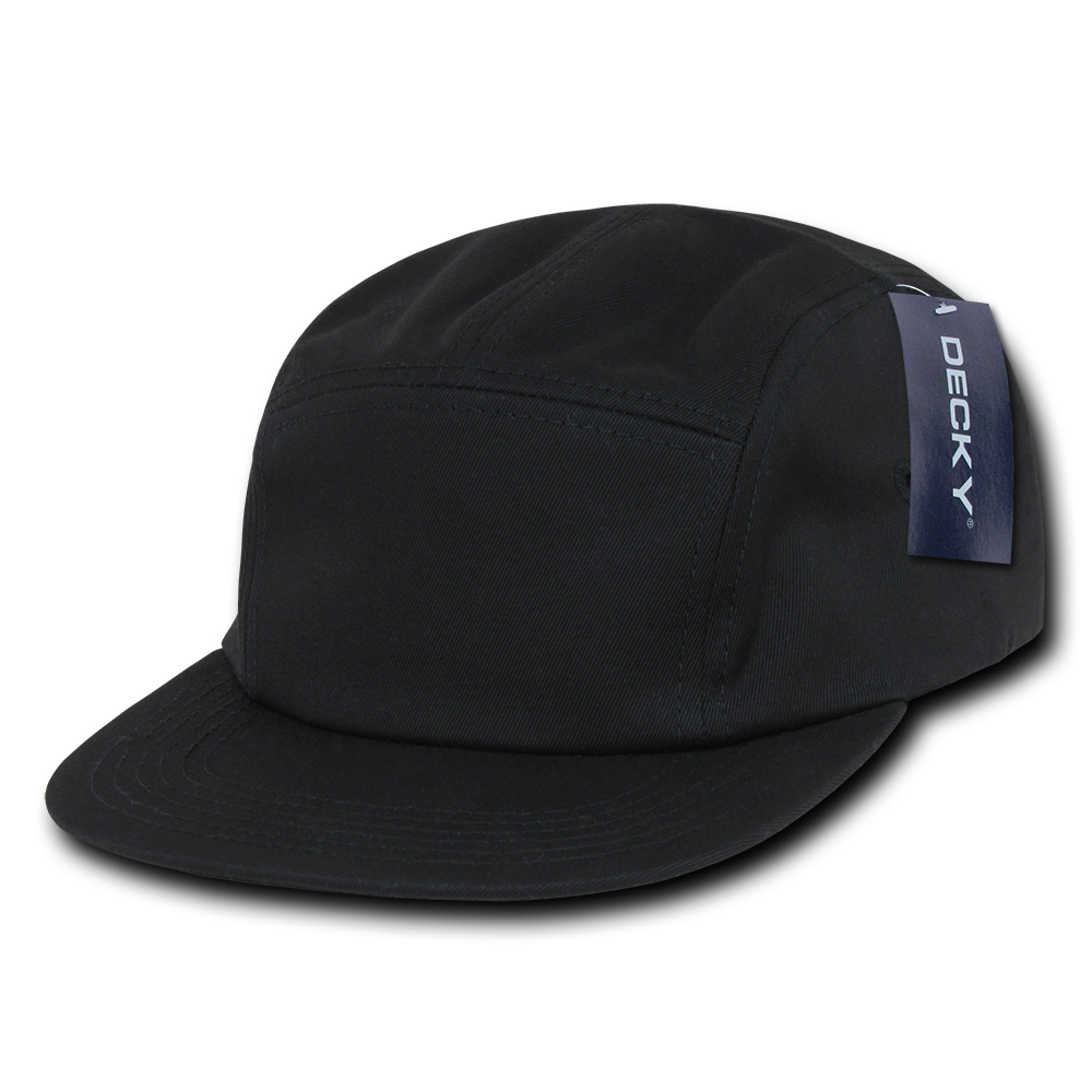 Decky-985-5 Panel Cotton Racer Cap
