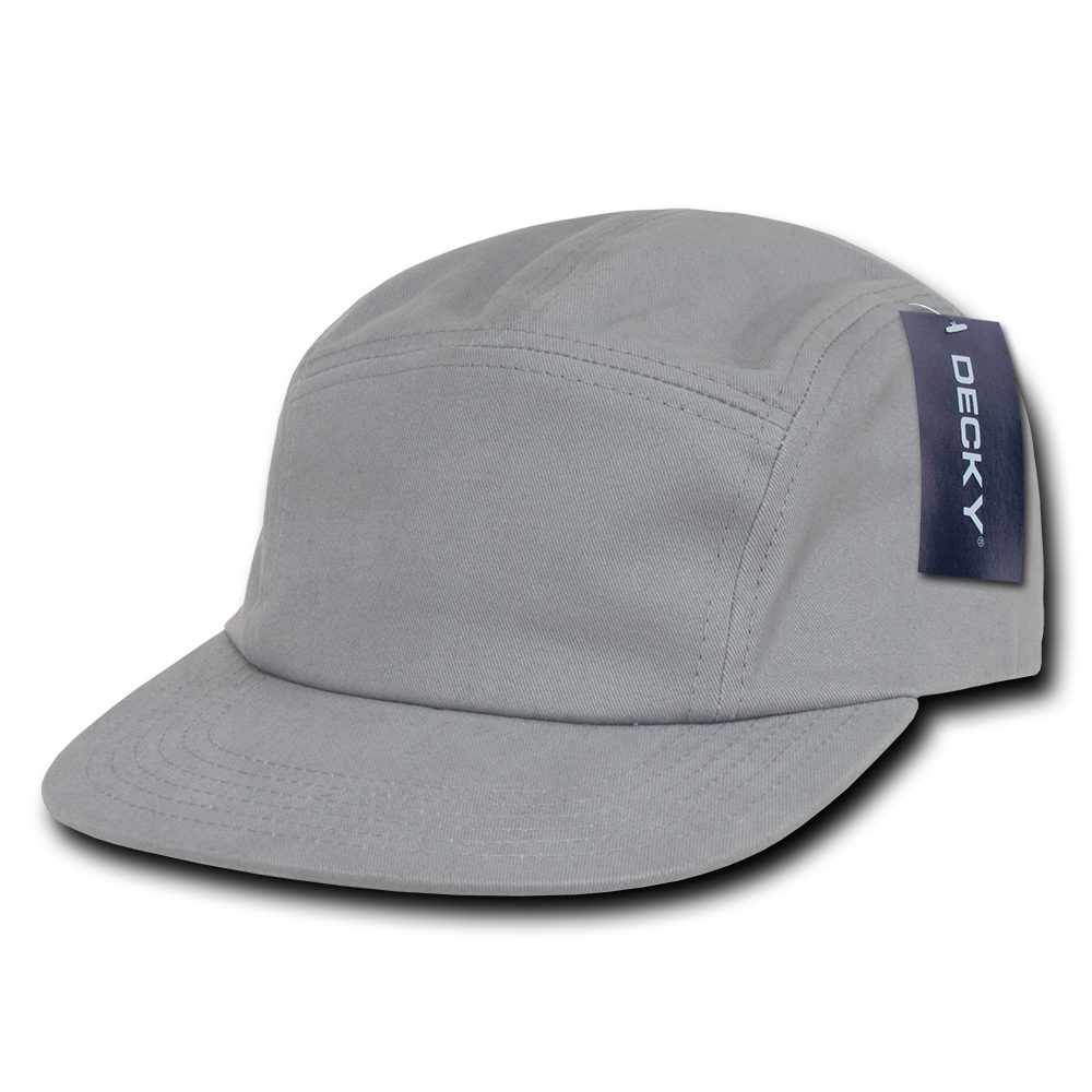 Decky-985-5 Panel Cotton Racer Cap