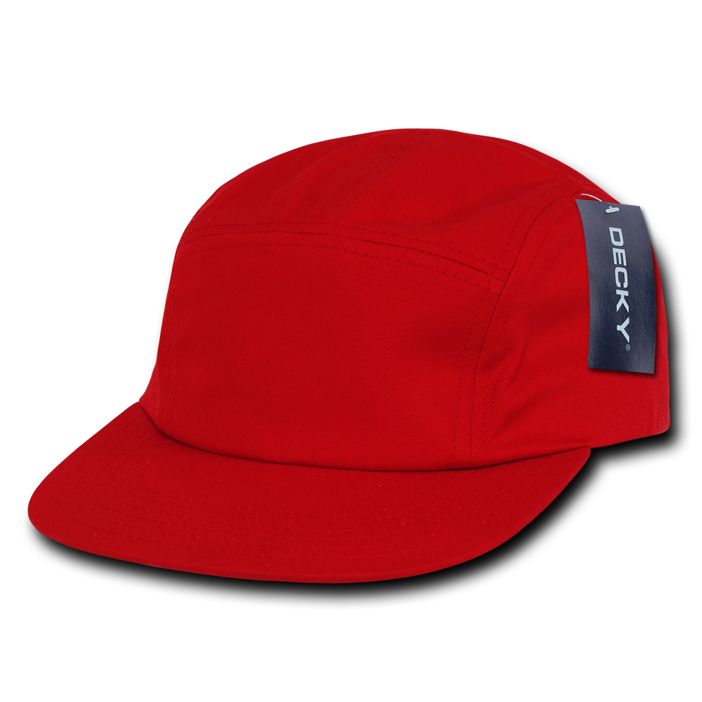 Decky-985-5 Panel Cotton Racer Cap