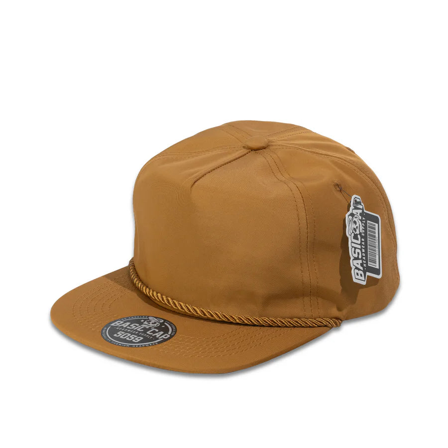BSC-5059-5Panel Unstructured With Rope Nylon Hat