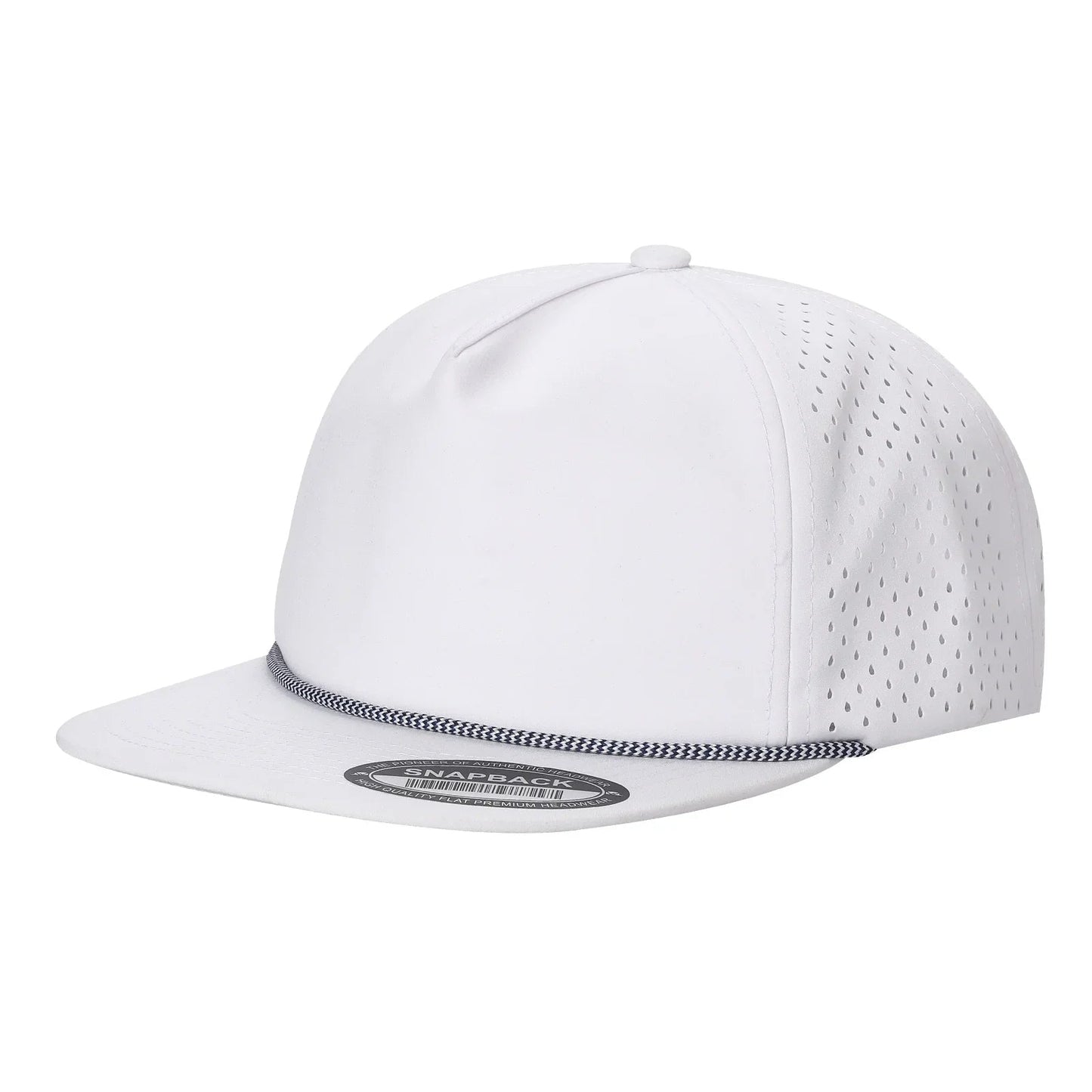 Waycap 5-Panel Waterproof Hat with Rope