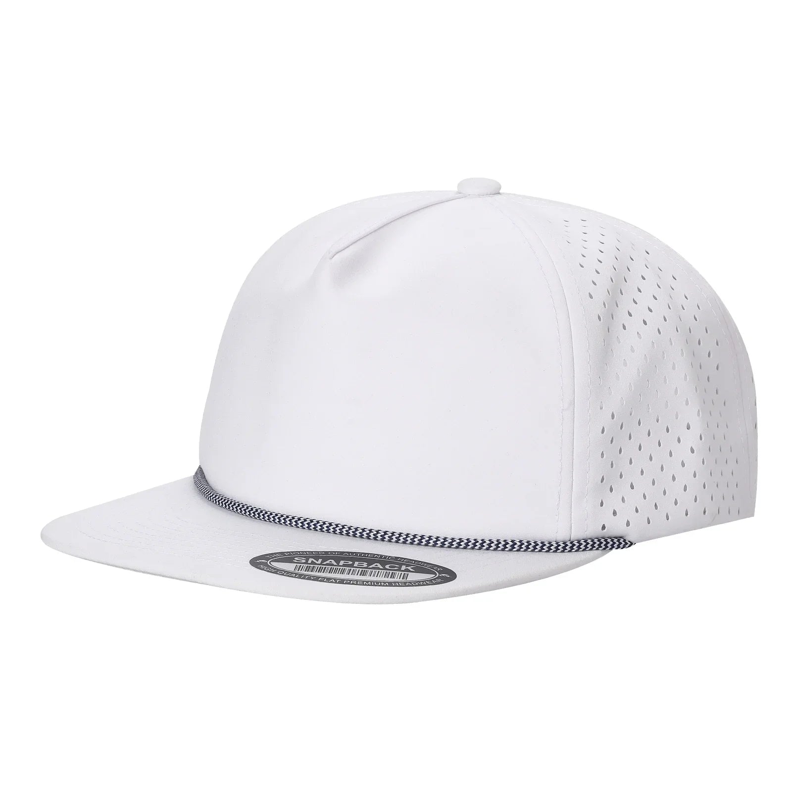 Waycap 5-Panel Waterproof Hat with Rope