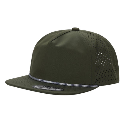 BOX 5WPR-5PANEL WATER PROOF HAT WITH ROPE