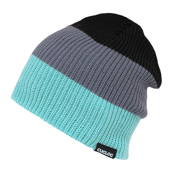 Decky-K004-Mauna Kea 3 Tone Knit Caps - Royal Blue