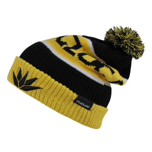 Decky-K038-Cotopaxi Beanie - Black/Gold
