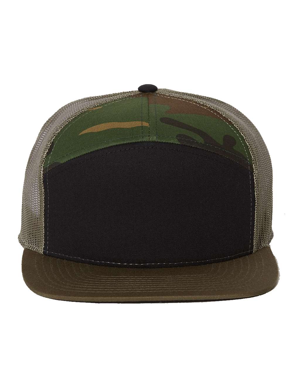 Richardson 168 Seven-Panel Trucker Cap, Snapback