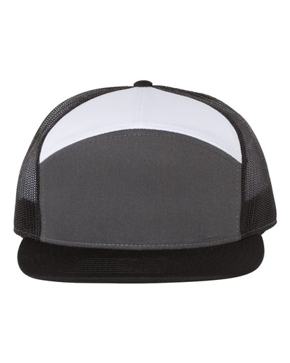 Richardson 168 Seven-Panel Trucker Cap, Snapback