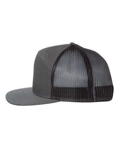 Richardson 168 Seven-Panel Trucker Cap, Snapback