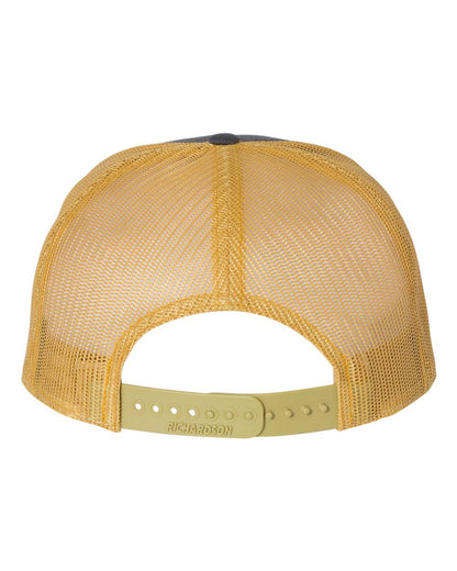 Richardson 168 Seven-Panel Trucker Cap, Snapback