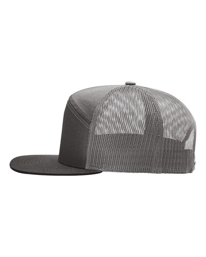 Richardson 168 Seven-Panel Trucker Cap, Snapback