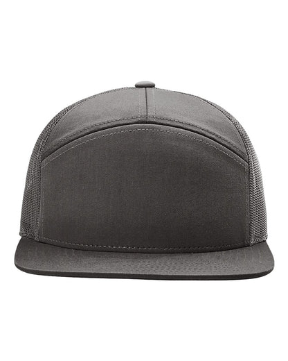 Richardson 168 Seven-Panel Trucker Cap, Snapback