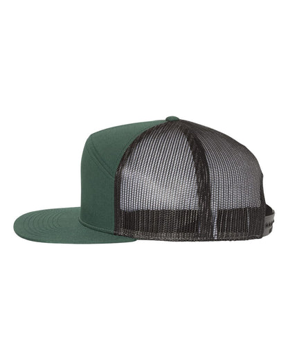 Richardson 168 Seven-Panel Trucker Cap, Snapback
