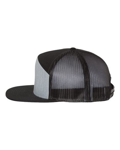 Richardson 168 Seven-Panel Trucker Cap, Snapback