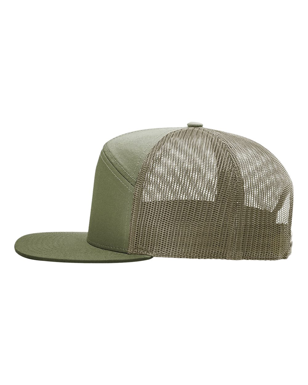 Richardson 168 Seven-Panel Trucker Cap, Snapback