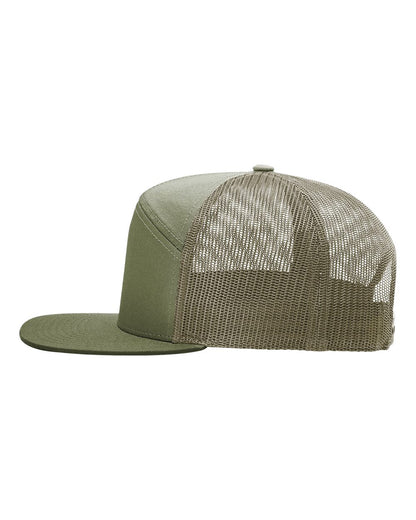 Richardson 168 Seven-Panel Trucker Cap, Snapback