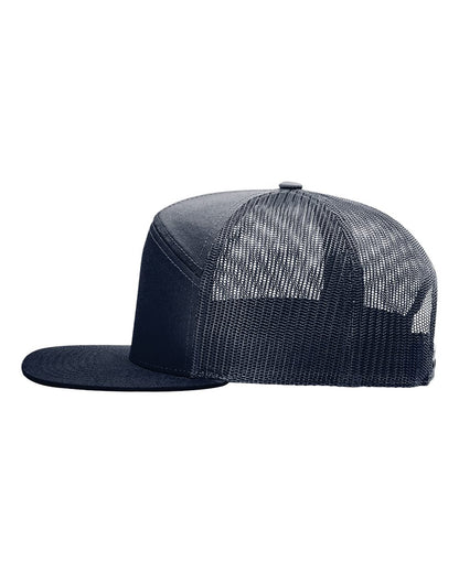 Richardson 168 Seven-Panel Trucker Cap, Snapback