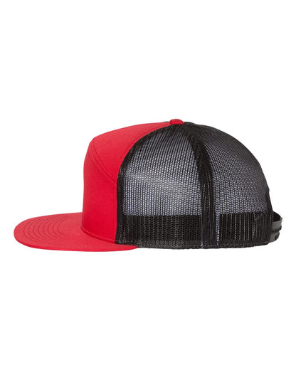 Richardson 168 Seven-Panel Trucker Cap, Snapback